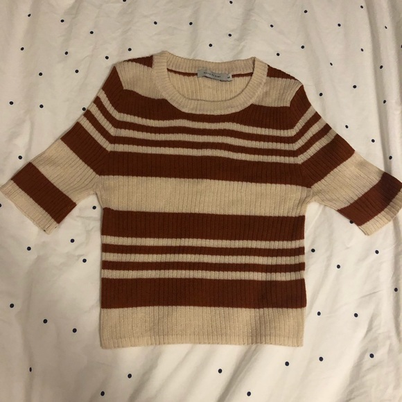 Striped Crop Sweater - Need Supply - Picture 3 of 5